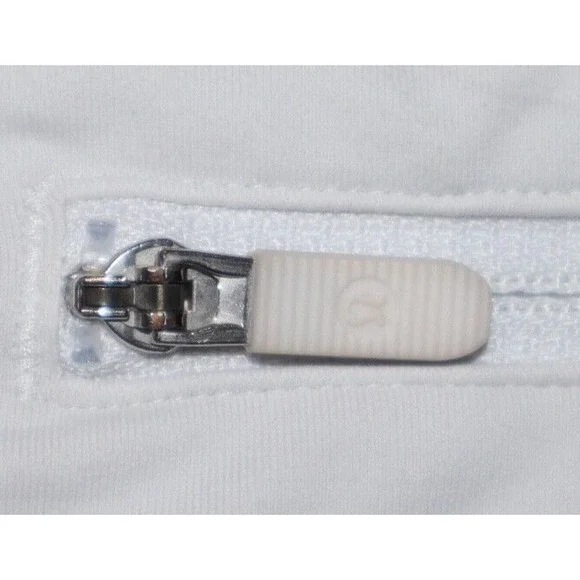 Lululemon Shorts Women 12 White Speed Up 2.5" Lined Athleisure Yoga Train Run - Picture 4 of 5